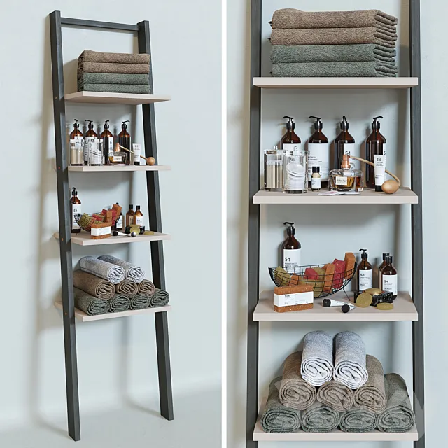 Decorative bathroom set 9 3D Model