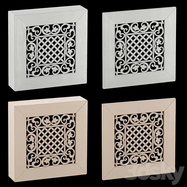 Decorative box and panel