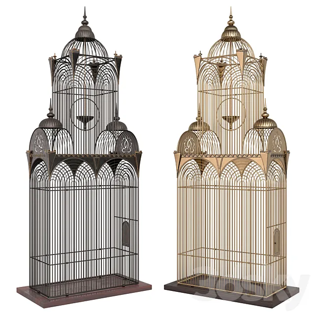Decorative Cage 3D Model