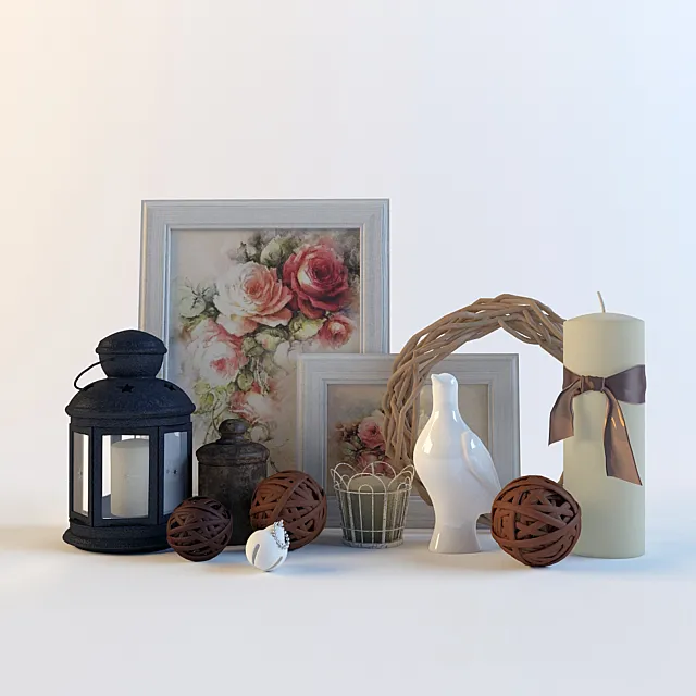 Decorative composition 3DModel