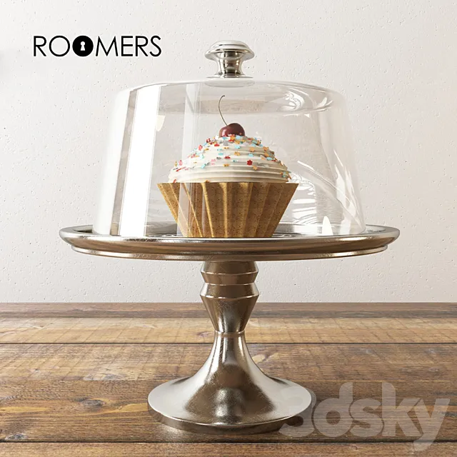 Decorative dish Roomers 3DModel