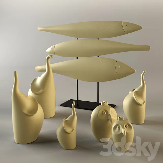decorative figurines 3DModel