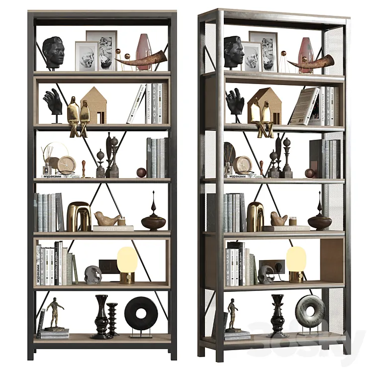 Decorative Furniture - Set 02 3D Model Free