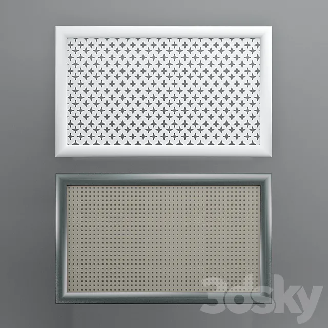 Decorative grille 3D Model