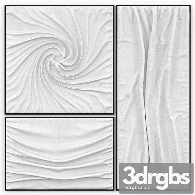 Decorative Gypsum Panel 3D Model Free
