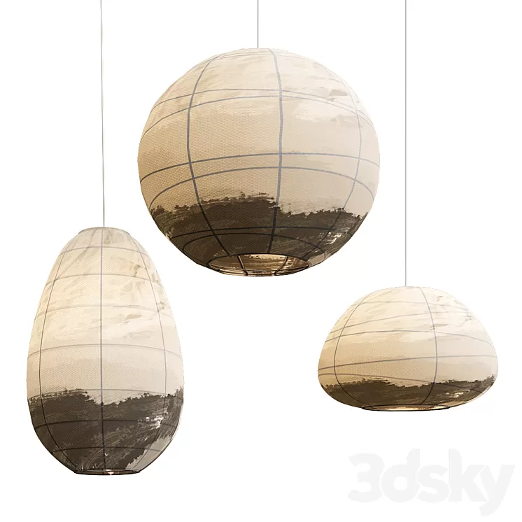 Decorative Ikea Regolit Pendant 3D Model