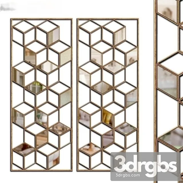 Decorative Lattice 1 3D Model Download
