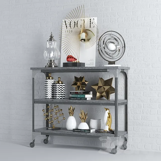 Decorative Loft set 3D Model