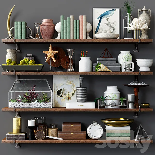 Decorative loft set 3DModel