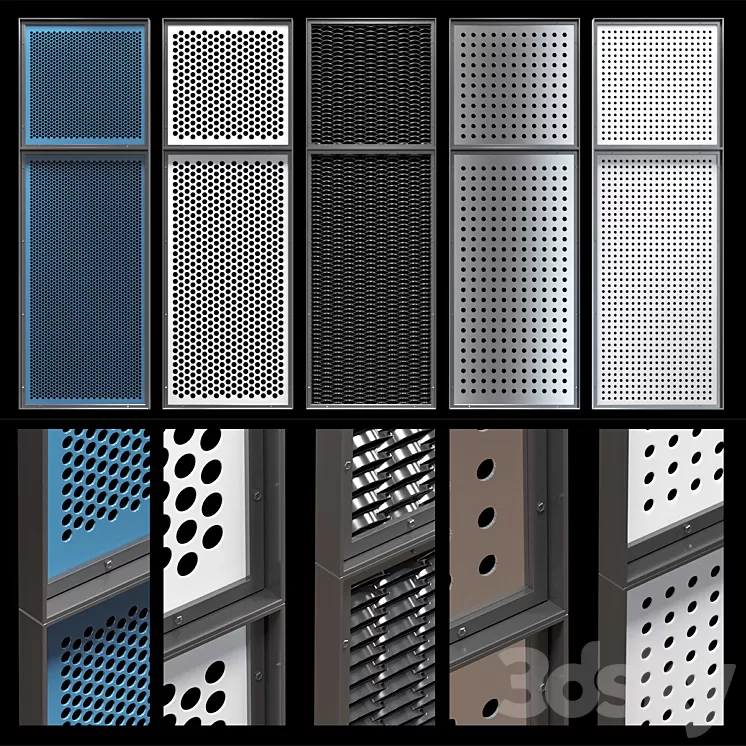 Decorative metal lattices - Circle