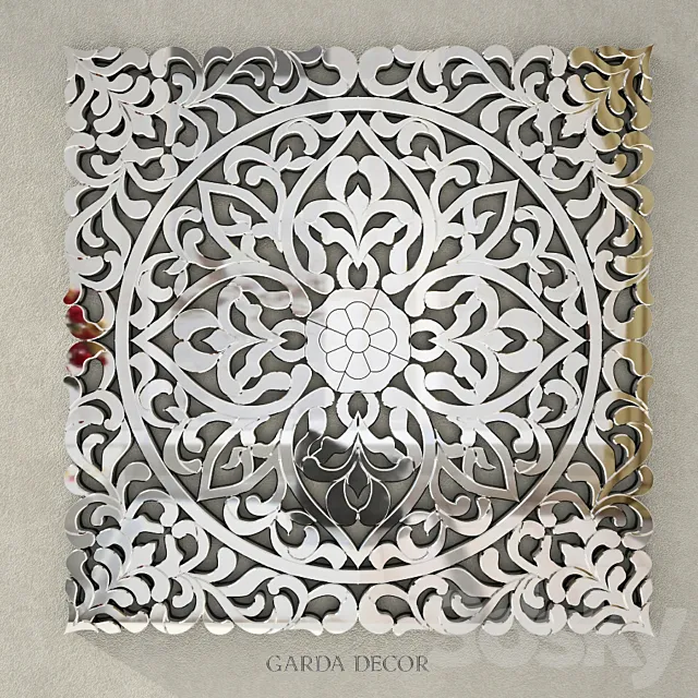 Decorative mirror Garda Decor 3DModel