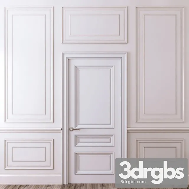 Decorative Molding 06 3D Model Free