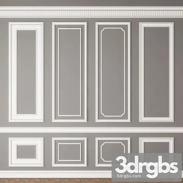 Decorative Molding 1 3D Model Free