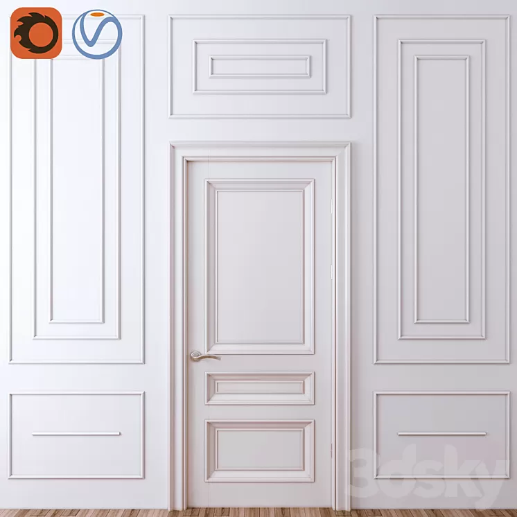 Decorative molding_03 3D Model