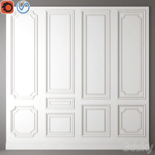 Decorative molding_13 3D Model