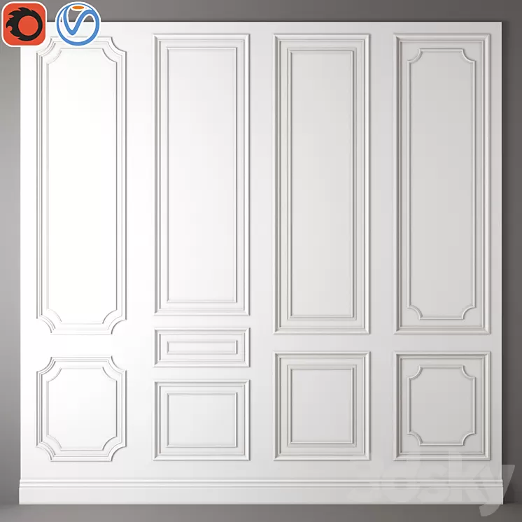 Decorative molding_13 3D Model