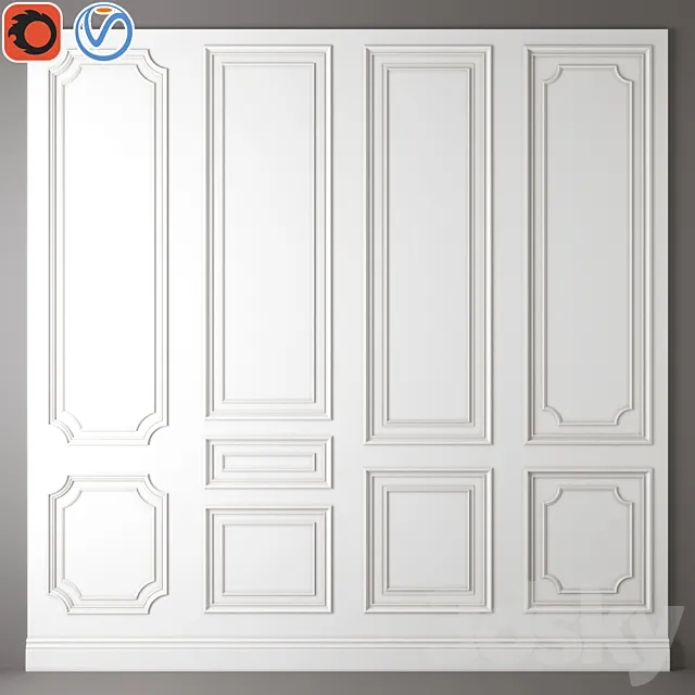 Decorative molding_13 3DModel
