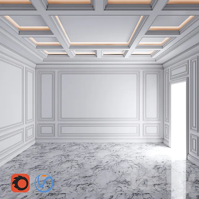 Decorative molding_15 3D Model