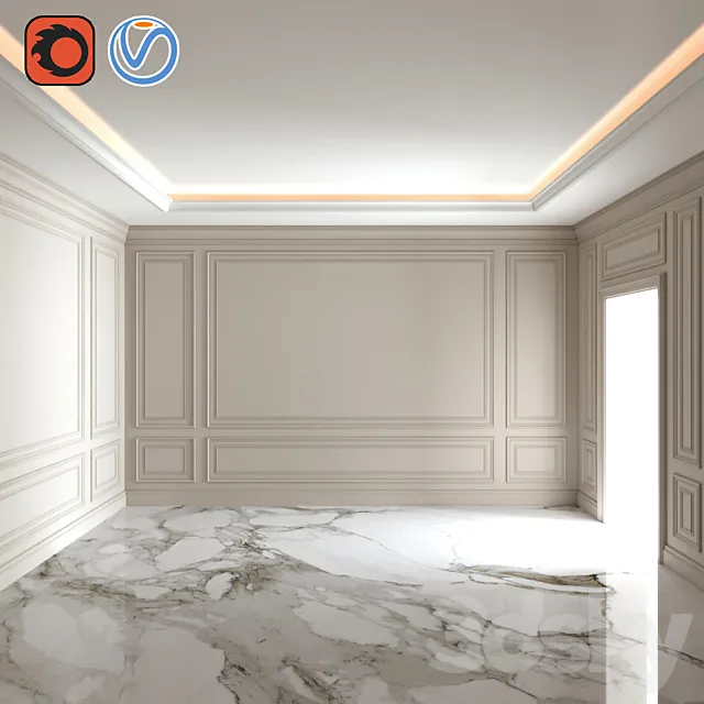 Decorative molding_17 3D Model