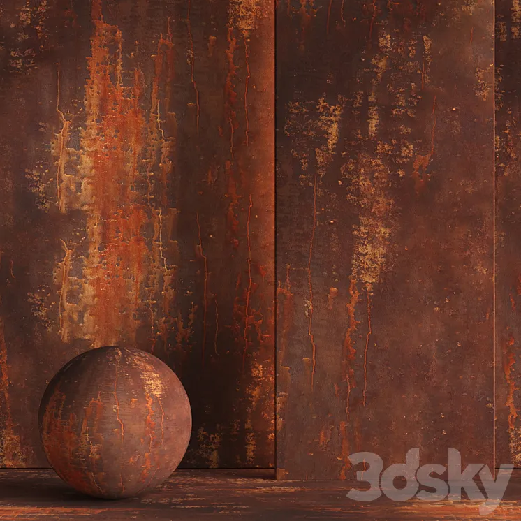 Decorative painting finish IRONIC By Novacolor Material 8K (Seamless and Tileable) DrCG No 79 3D Model Free