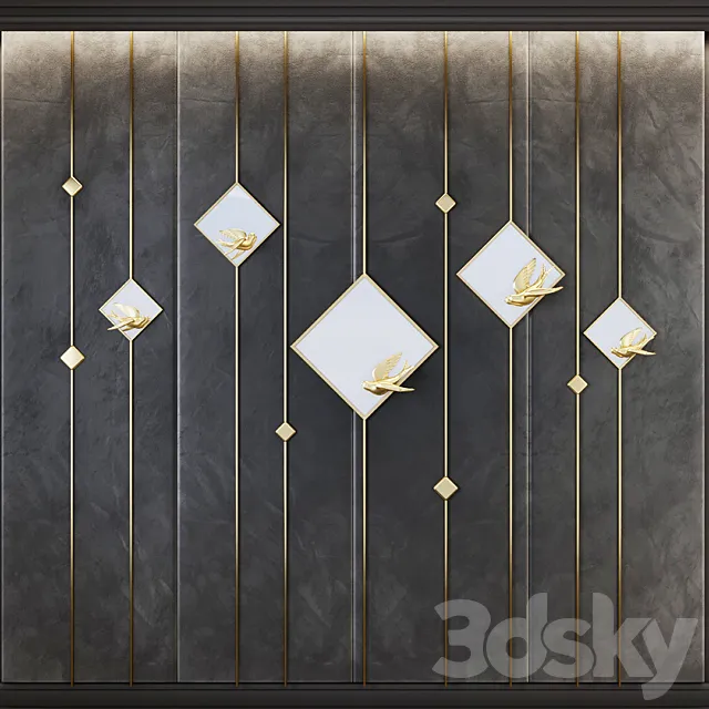 Decorative Panel 10_10 3D Model