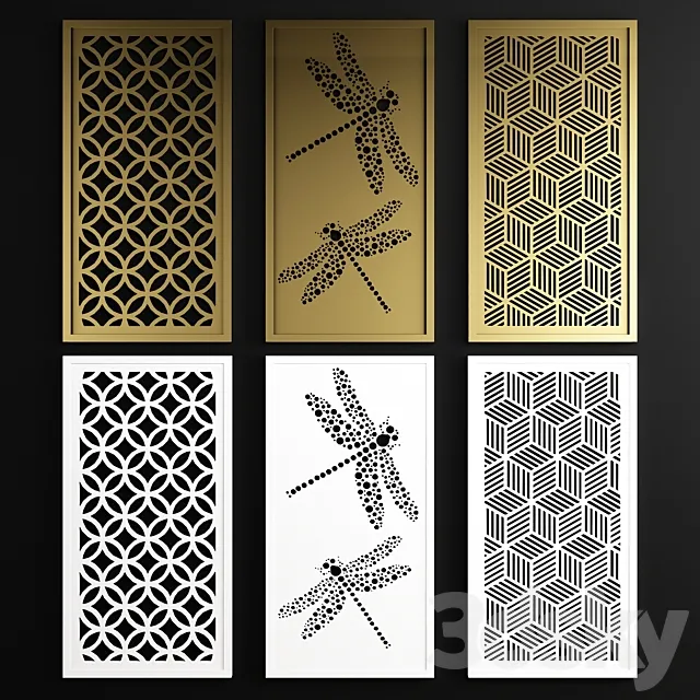 Decorative panel 24 3D Model