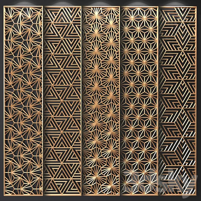 Decorative panel 3D Model
