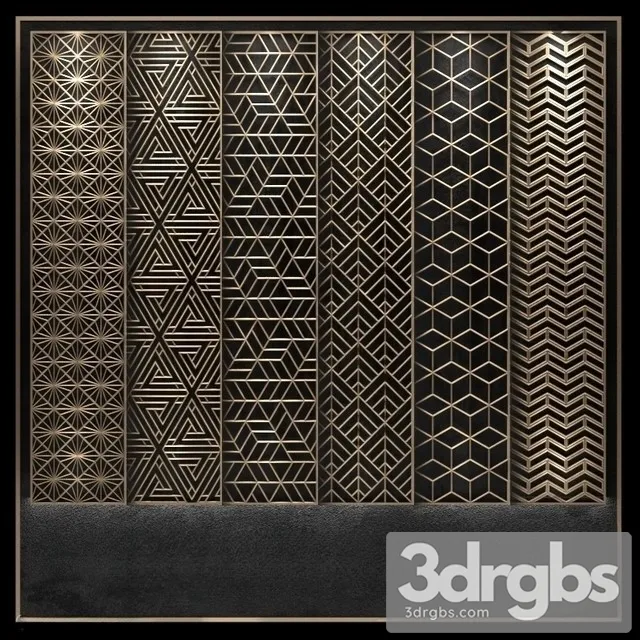 Decorative Panel 3D Model Free