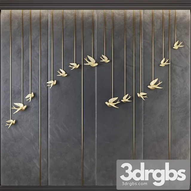 Decorative panel 4 3D Model Free