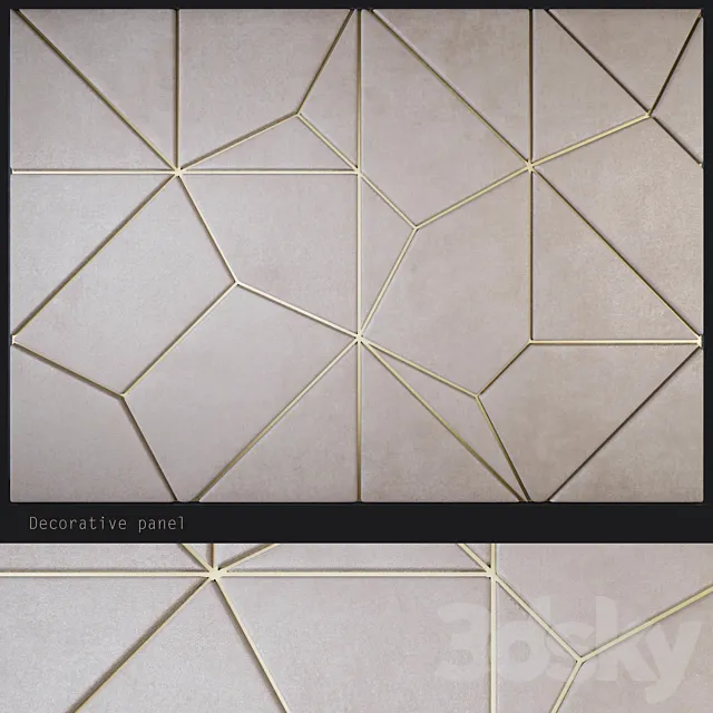 Decorative panel _ PN1 3DModel