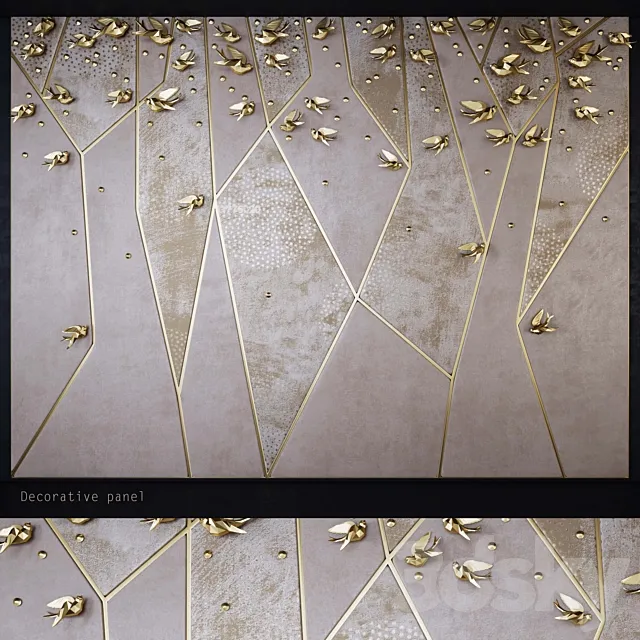 Decorative panel _ PN8 Free Download