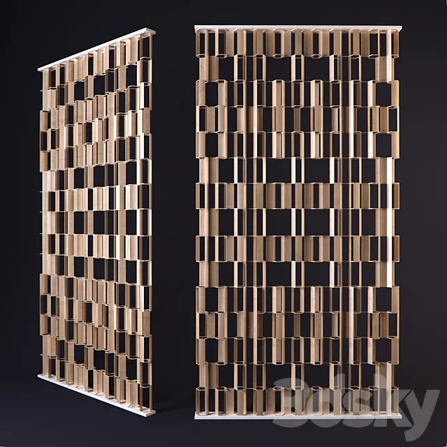 Decorative panel Metal 3DModel