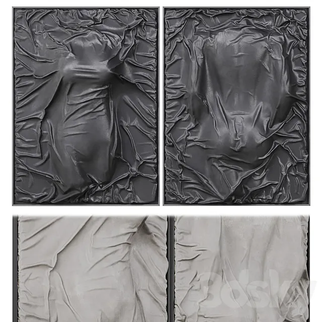 Decorative panel on the wall 03 3D Model