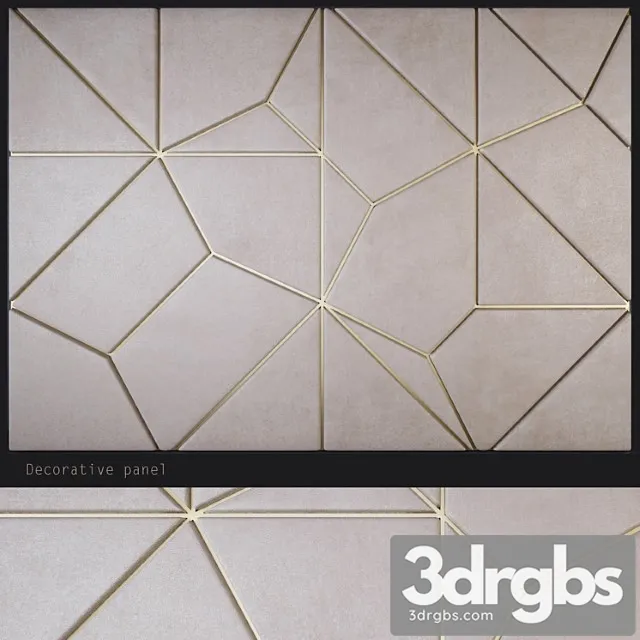 Decorative Panel Pn1 3D Model Free