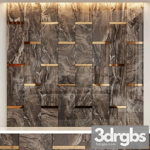 Decorative panel rex marble brown Free Download