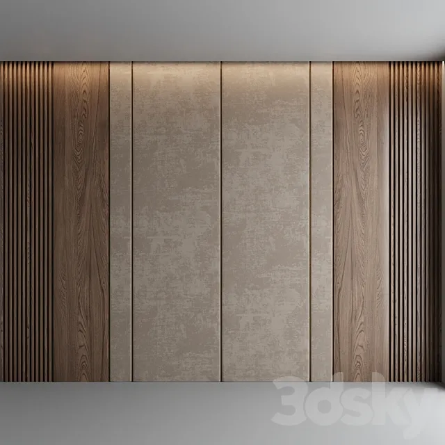 Decorative panel set 1 3DModel