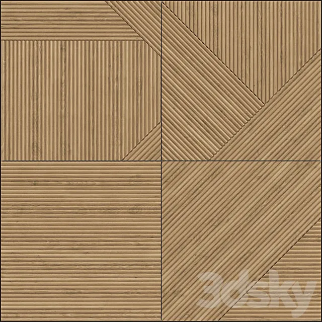 Decorative panel VOLCRAFT _ ECO Line_EDGE 3DModel
