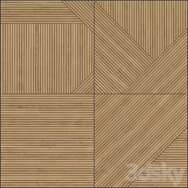 Decorative panel VOLCRAFT / ECO Line_EDGE 3D Model