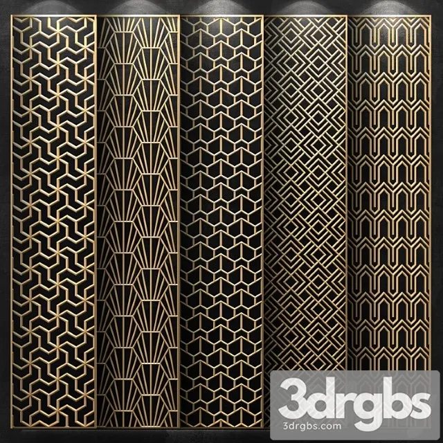 Decorative panel_2 3D Model Free