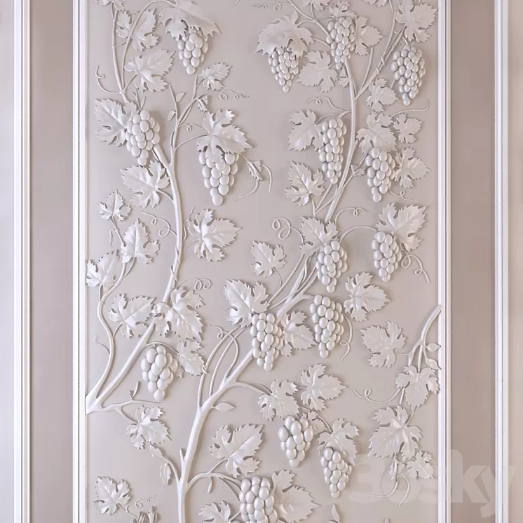 Decorative Panels Grapes. Panel The Grapes