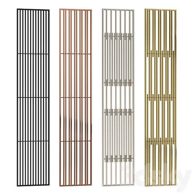 Decorative partition 026 3D Model