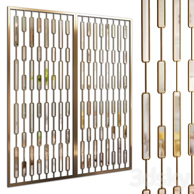 Decorative partition 10 3D Model