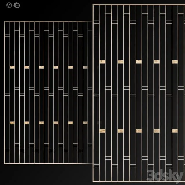 Decorative partition # 11 3D Model