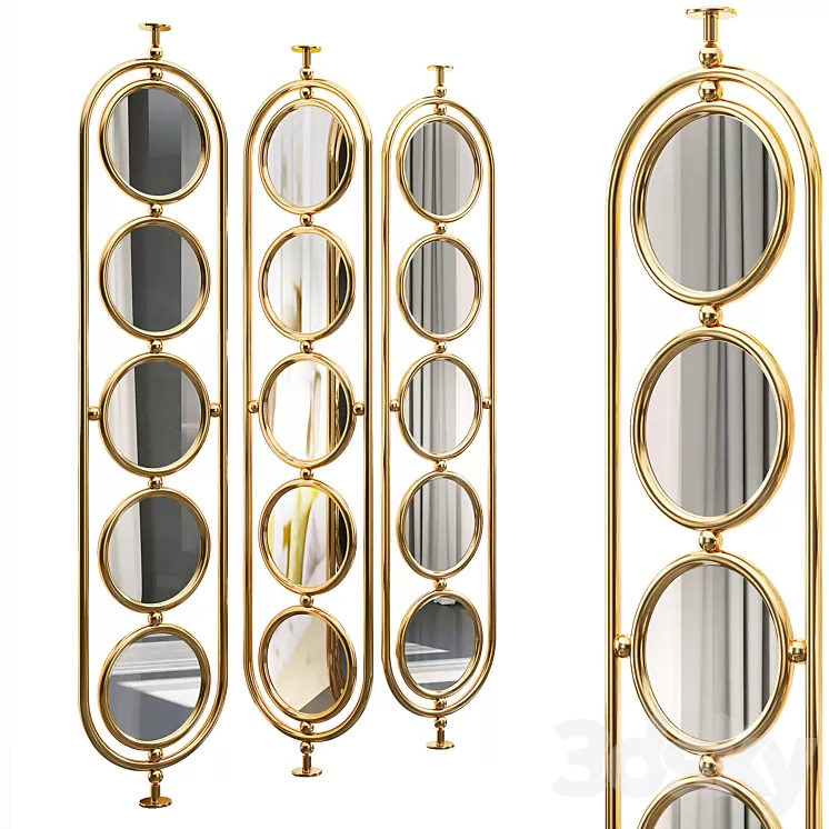 Decorative partition 126 3D Model Free