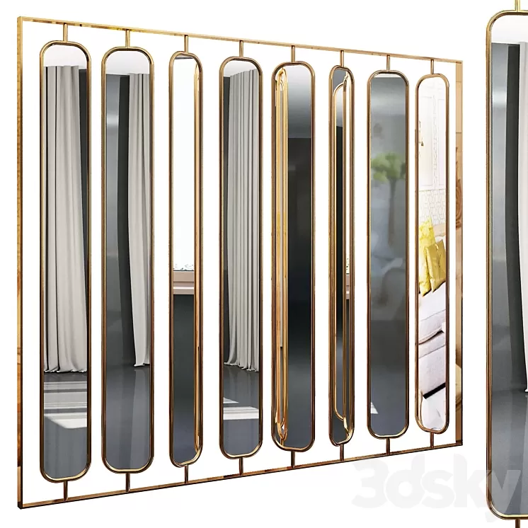 Decorative partition 14 3D Model