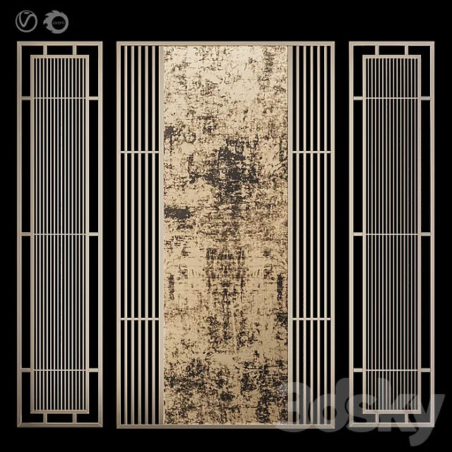 Decorative partition # 2 3D Model