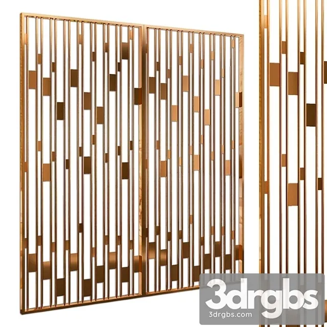 Decorative partition 23 3D Model Free
