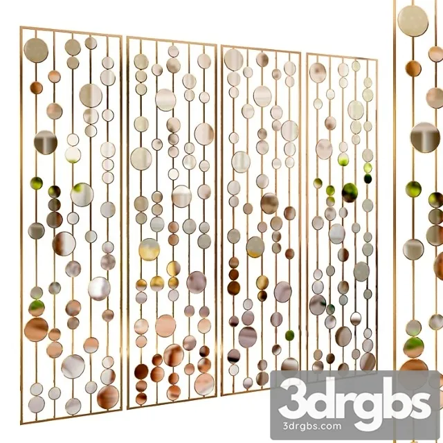 Decorative partition 33 3D Model Free