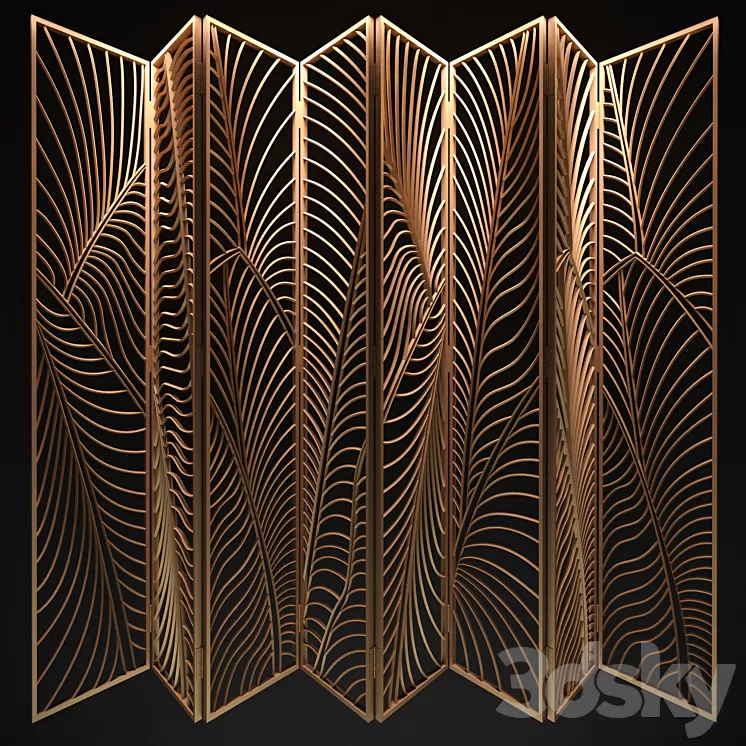 Decorative partition 3D Model