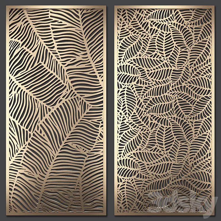 Decorative partition 3D Model